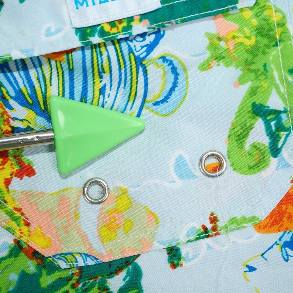Peter Millar Mens Aquatic Print Swim Trunks Blue Clownfish‎ Seahorse MS 13P07 - Picture 8 of 10